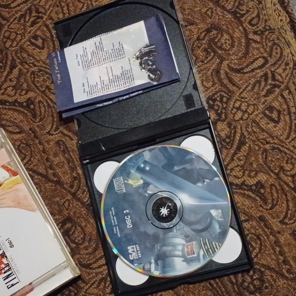 Final Fantasy VI original sound version disks 1 2 3 plus sound track 3 disks - Picture 7 of 7